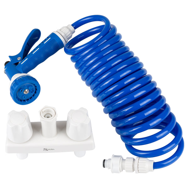 Dura Faucet Exterior Spray Port (MPN: DF-SA186-WT)