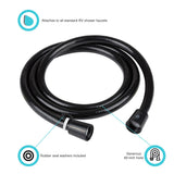 Dura Faucet Shower Head Hose (MPN: DF-SA230-BK)