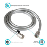 Dura Faucet Shower Head Hose (MPN: DF-SA230-SN)