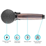 Dura Faucet Hand Held Shower Head (MPN: DF-SA400-ORB)