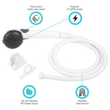 Dura Faucet Hand Held Shower Head (MPN: DF-SA400K-WT)