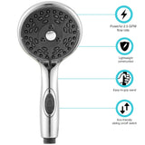 Dura Faucet Hand Held Shower Head (MPN: DF-SA432-CP)
