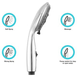 Dura Faucet Hand Held Shower Head (MPN: DF-SA432-CP)