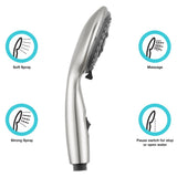 Dura Faucet Hand Held Shower Head (MPN: DF-SA432-SN)