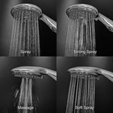 Dura Faucet Hand Held Shower Head (MPN: DF-SA432K-SN)