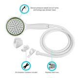 Dura Faucet Hand Held Shower Head (MPN: DF-SA470K-WT)