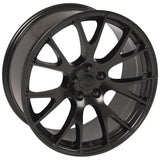 OE Wheels DG15 Satin Black Wheel (MPN: DG15-20090-5115-18B1)