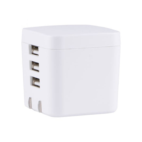 USB Wall Charger with 3 USB Ports (MPN: DLP2408/37)