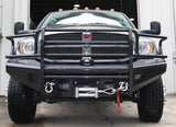 Fab Fours Black Steel Bumper (MPN: DR03-S1060-1)