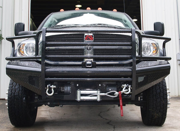 Fab Fours Black Steel Bumper (MPN: DR03-S1060-1)