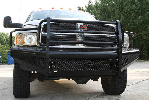 Fab Fours Black Steel Bumper (MPN: DR03-S1060-1)