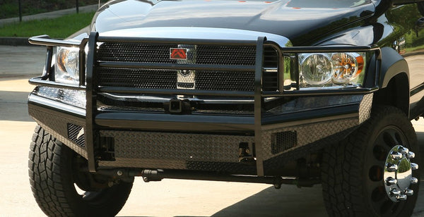 Fab Fours Black Steel Bumper (MPN: DR06-S1160-1)