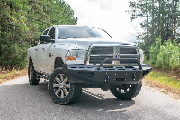 Fab Fours Red Steel Front Bumper (MPN: DR10-RS2962-1)