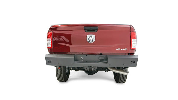 Fab Fours Red Steel Rear Bumper (MPN: DR19-RT4450-1)