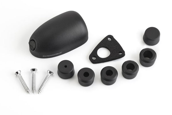ScanStrut Cable Gland (MPN: DS-H6-BLK)