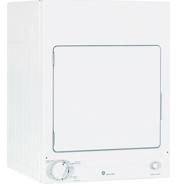 GE Spacemaker Clothes Dryer (MPN: DSKS333ECWW)