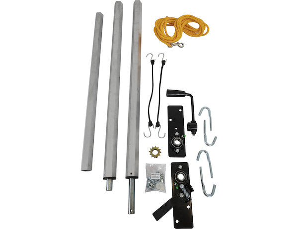 Buyers Products DTR Series Tarpaulin Roller Kit (MPN: DTR7018)