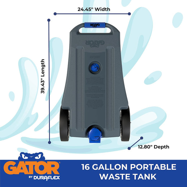 Gator Portable Waste Holding Tank (MPN: 21901G)