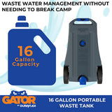 Gator Portable Waste Holding Tank (MPN: 21901G)