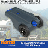 Gator Portable Waste Holding Tank (MPN: 21901G)