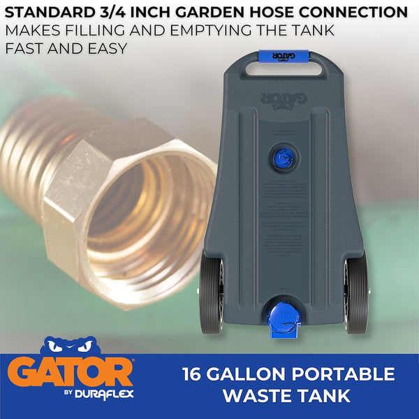 Gator Portable Waste Holding Tank (MPN: 21901G)