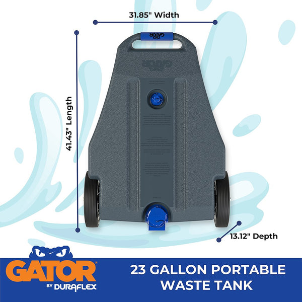Gator Portable Waste Holding Tank (MPN: 21902G)