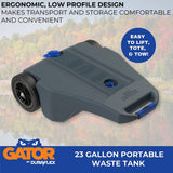 Gator Portable Waste Holding Tank (MPN: 21902G)