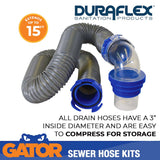 Duraflex Gator Sewer Hose (MPN: 22003)
