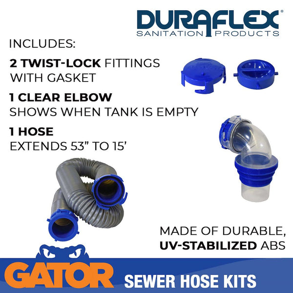 Duraflex Gator Sewer Hose (MPN: 22003)