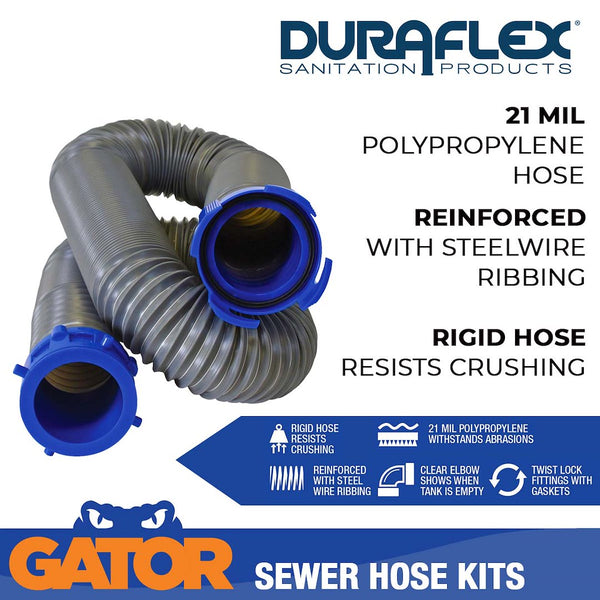 Duraflex Gator Sewer Hose (MPN: 22003)