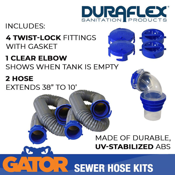 Duraflex Gator Sewer Hose (MPN: 22004)