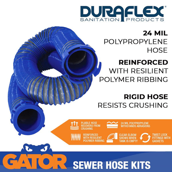 Duraflex Gator Sewer Hose (MPN: 22005)
