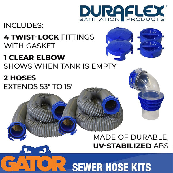 Duraflex Gator Sewer Hose (MPN: 22007)