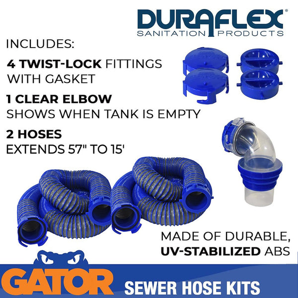 Duraflex Gator Sewer Hose (MPN: 22008)