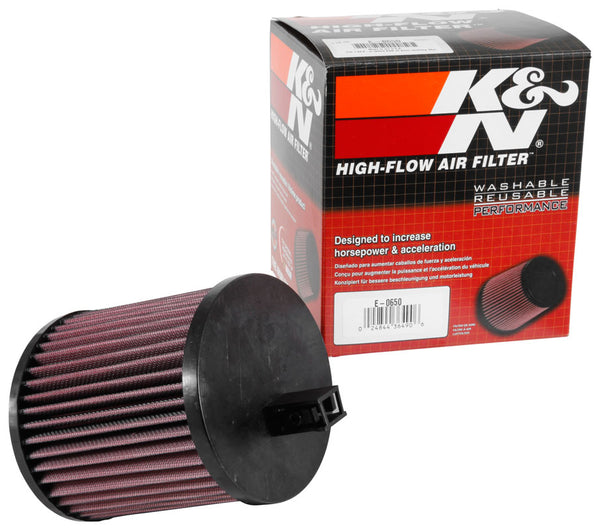 K&N Washable High-Flow Air Filter (MPN: E-0650)