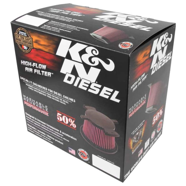 K&N High-Flow Washable Air Filter (MPN: E-0781)