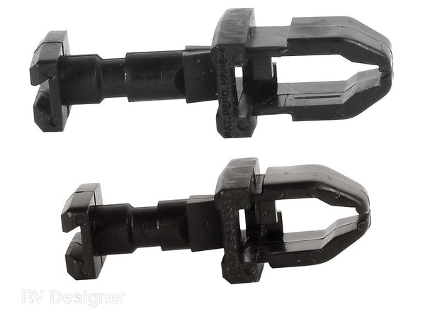 RV Designer Refrigerator Vent Door Latch (MPN: E377)