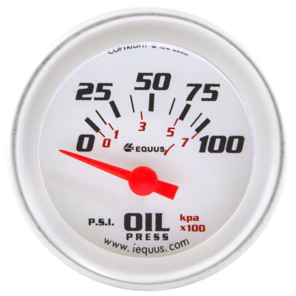 Equus Gauges 8000 Series Oil Pressure Gauge (MPN: E8264)