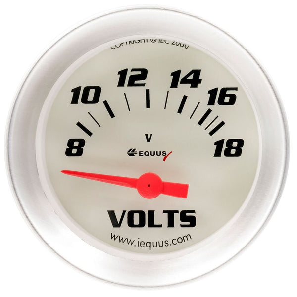 Equus Gauges 8000 Series Voltmeter (MPN: E8268)
