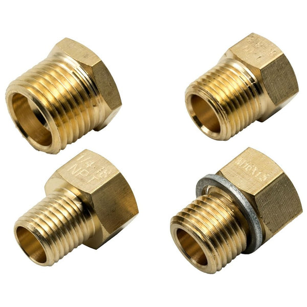 Equus Brass Adapter Fitting Kit (MPN: E9851)