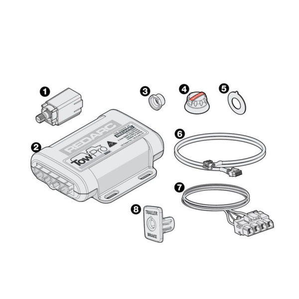 Redarc Tow-Pro Elite Electric Trailer Brake Controller (MPN: EBRH-ACCV3-NA)