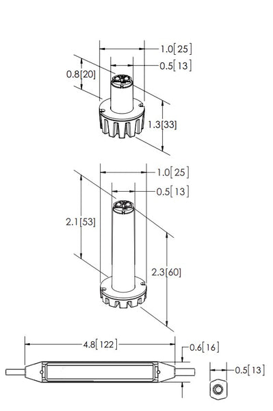 Ecco Electronic Warning Light (MPN: ED0010B)
