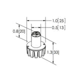 Ecco Electronic Concealed LED Warning Light (MPN: ED0010C)