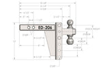 Bulletproof Hitches Extreme Duty Hitch (MPN: ED206)
