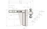 Bulletproof Hitches Extreme Duty Hitch (MPN: ED208)