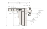 Bulletproof Hitches Extreme Duty Hitch (MPN: ED2510)