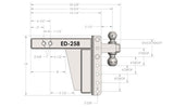 Bulletproof Hitches Trailer Hitch Ball Mount (MPN: ED258)