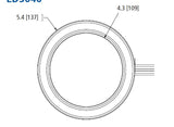 Ecco Electronic Warning Light ED Series (MPN: ED3040AW)