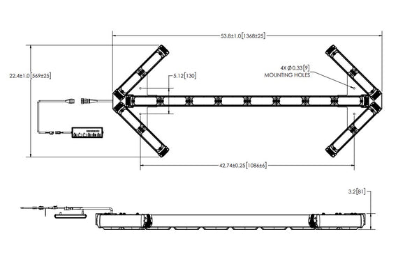 Ecco Electronic LED Safety Director (MPN: ED3307A)
