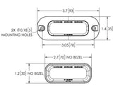 Ecco Electronic Warning Light (MPN: ED3703A)